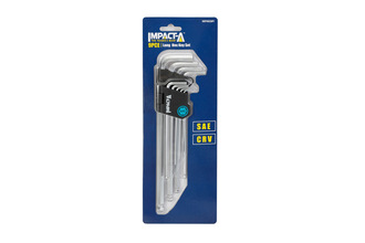 Long Series Hex Key Set - 9Pce IMPERIAL